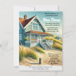 Invitación a la casa abierta de nueva casa / Fiest