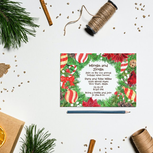 Invitación a la Casa Abierta para navidades (Subido por el creador)
