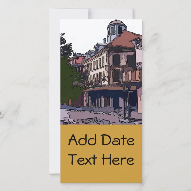 Invitación a la Casa de Napoleón (Anverso)