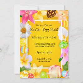 Invitación a la caza de huevos