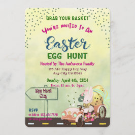 Invitación a la caza de huevos