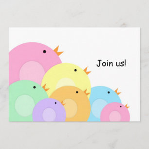 Invitación a la caza de huevos de chichas de Pascu