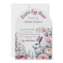 Invitación a la caza de huevos en Pascua | Típico