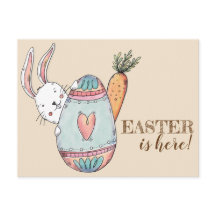 Invitación a la caza de huevos y brunch de pascua 