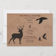 Invitación a la caza de niños