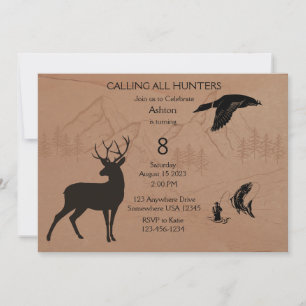 Invitación a la caza de niños