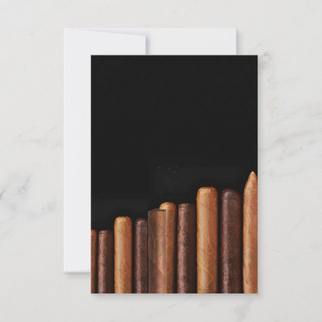Invitación a la celebración corporativa de Cigar V (Anverso)