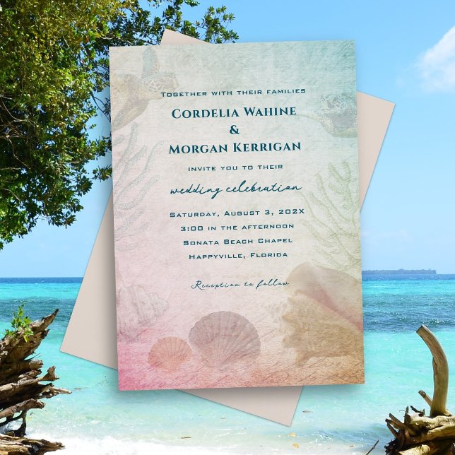 Invitación a la celebración de Bodas en los mares  (Subido por el creador)