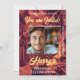 Invitación a la celebración de cumpleaños