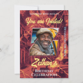 Invitación a la celebración de cumpleaños