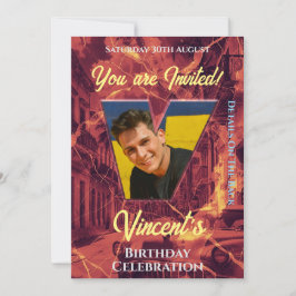 Invitación a la celebración de cumpleaños