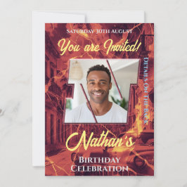 Invitación a la celebración de cumpleaños