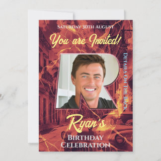 Invitación a la celebración de cumpleaños