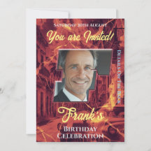 Invitación a la celebración de cumpleaños