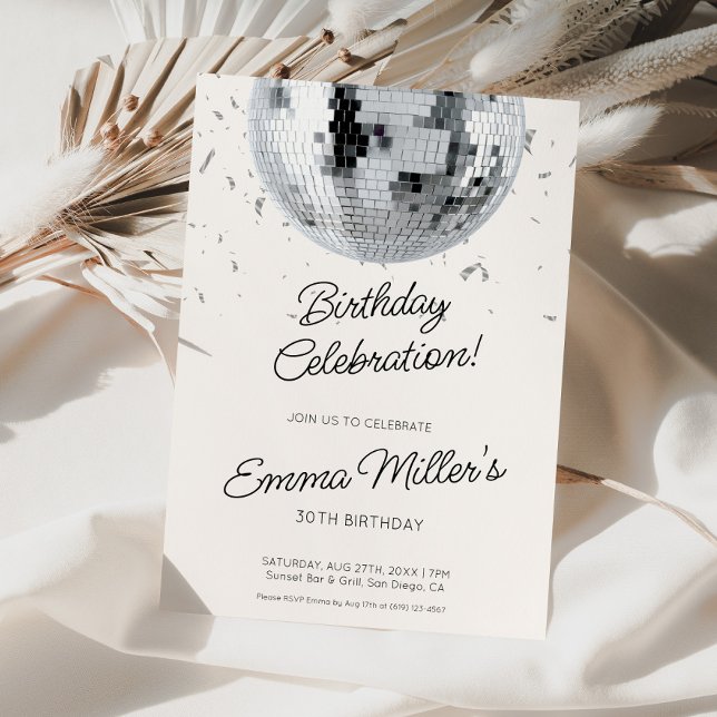 Invitación a la celebración de cumpleaños de Silve (Subido por el creador)