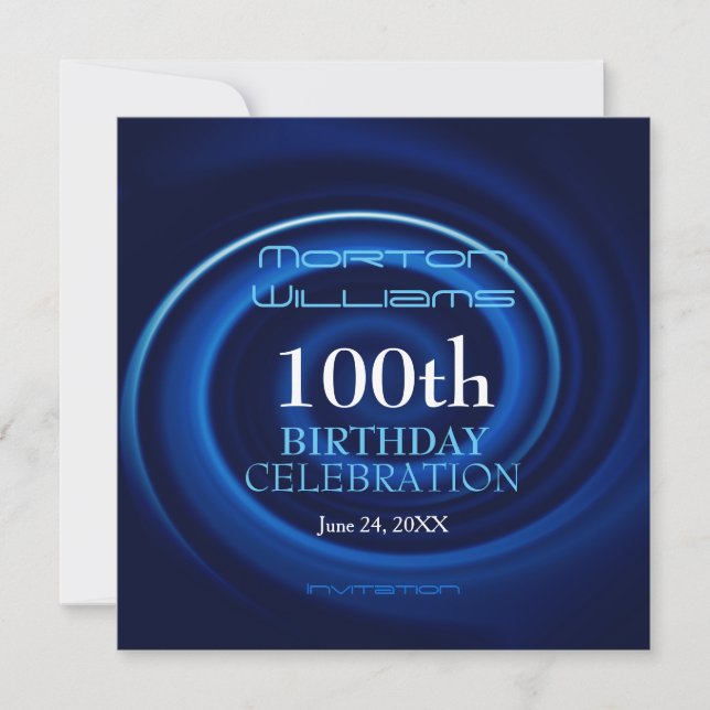 Invitación a la celebración de cumpleaños número 1 (Anverso)