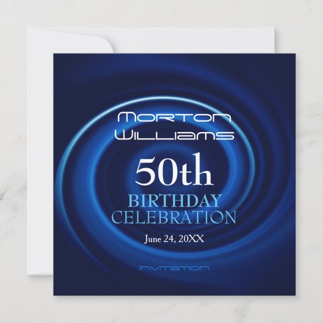 Invitación a la celebración de cumpleaños número 5 (Anverso)
