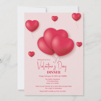 Invitación a la celebración de El día de San Valen