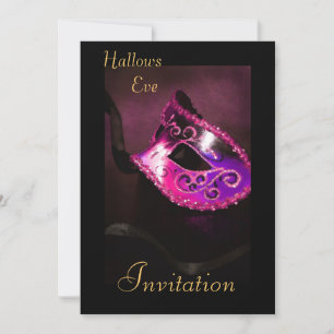 Invitación a la celebración de Halloween de la mas