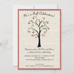 Invitación a la celebración de la caída de Apple/A