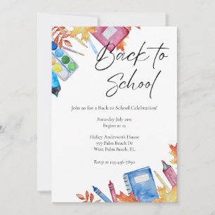 Invitación a la celebración de la escuela