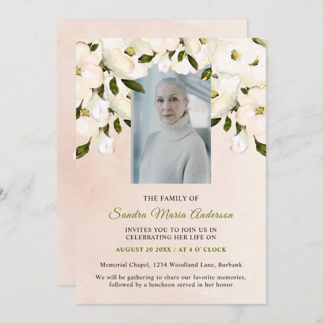 Invitación a la celebración de la festividad de fu (Anverso / Reverso)