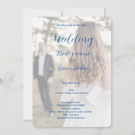 Invitación a la celebración de la fiesta de novias