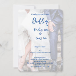 Invitación a la celebración de la fiesta de novias