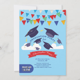 Invitación a la celebración de la graduación