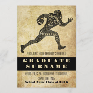 Invitación a la celebración de la graduación de fú