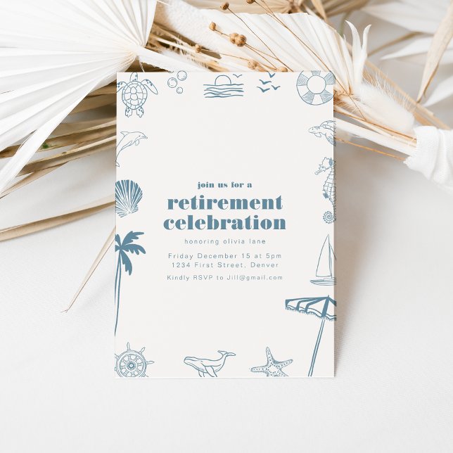 Invitación a la celebración de la jubilación temát (Subido por el creador)