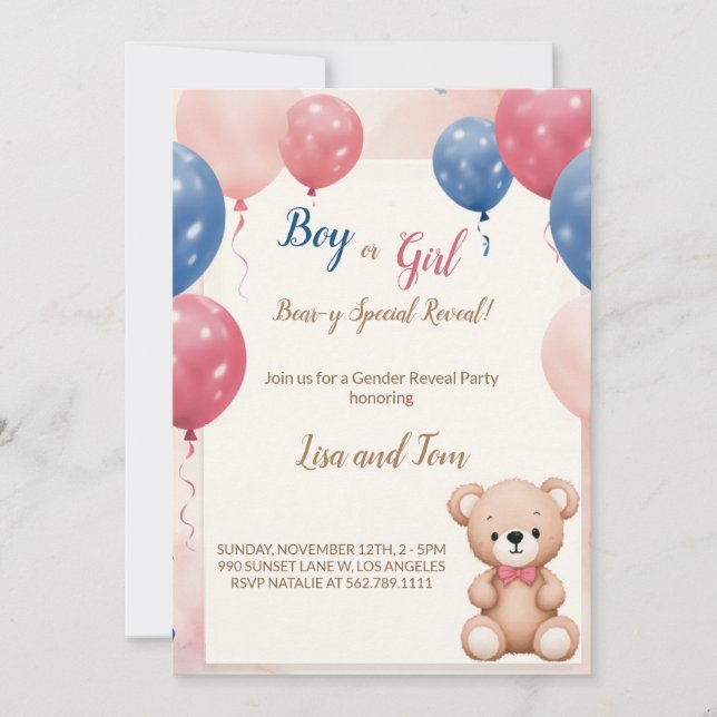 Invitación a la celebración de la Revelación de Gé (Anverso)
