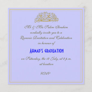 Invitación a la celebración de los musulmanes de r
