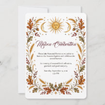 Invitación a la Celebración de Mabon Equinoccio de
