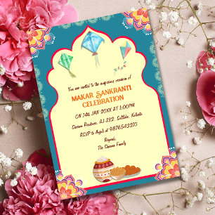 Invitación a la celebración de Makar Sankranti