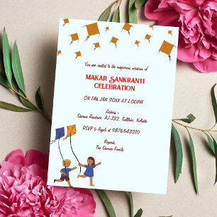 Invitación a la celebración de Makar Sankranti
