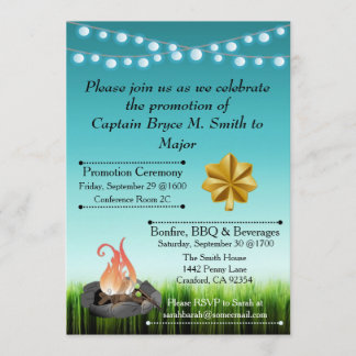 Invitación a la celebración de promoción