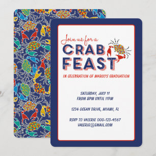 Invitación a la celebración de un festín de cangre