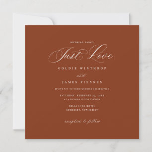 Invitación a la celebración de una boda en la plan