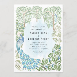 Invitación a la celebración de una boda salvaje co