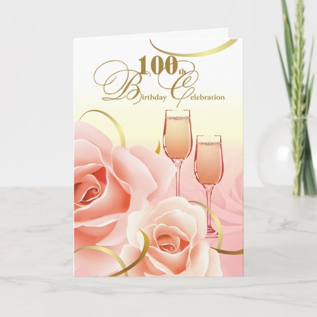 Invitación a la celebración del 100 aniversario de (Anverso)
