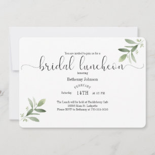 Invitación a la celebración del almuerzo de la nov