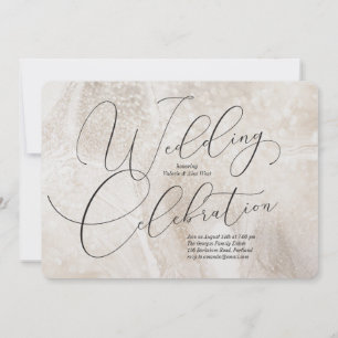 Invitación a la celebración del boda