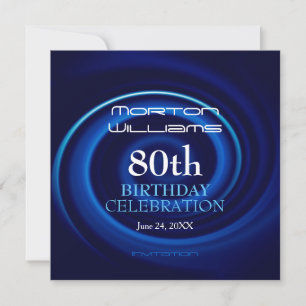 Invitación a la celebración del cumpleaños 80 de V