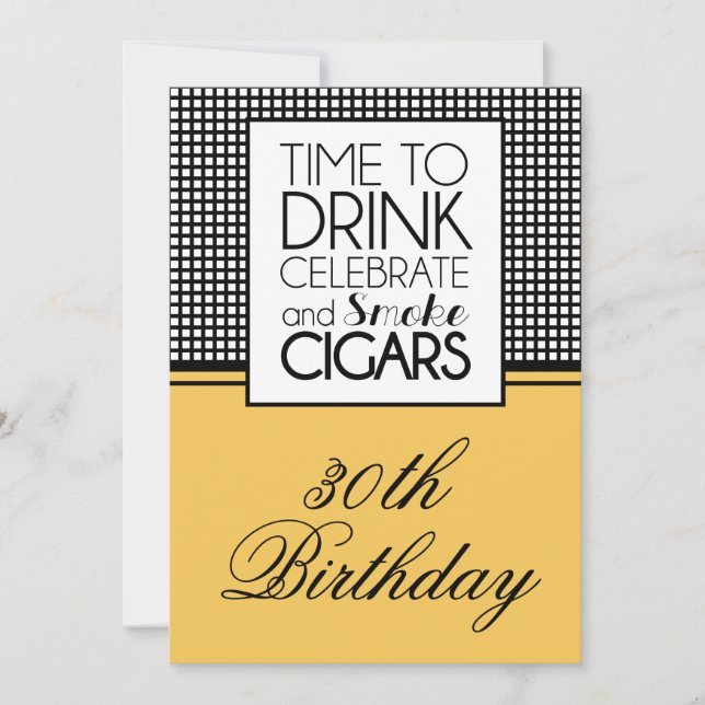 Invitación a la celebración del cumpleaños de bebi (Anverso)