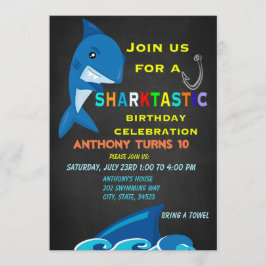 Invitación a la celebración del cumpleaños de Shar