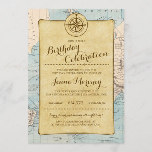 Invitación a la celebración del cumpleaños de un m