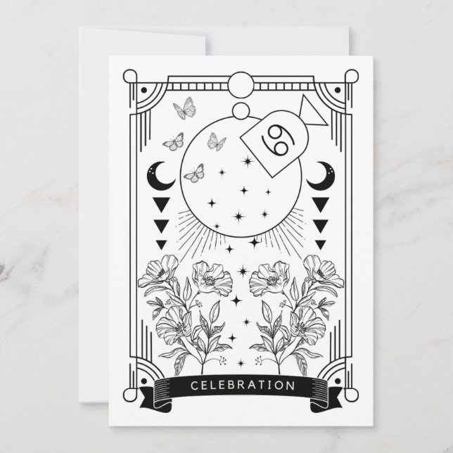 Invitación a la celebración del cumpleaños del cán (Anverso)