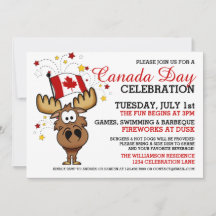 Invitación a la celebración del Día del Canadá