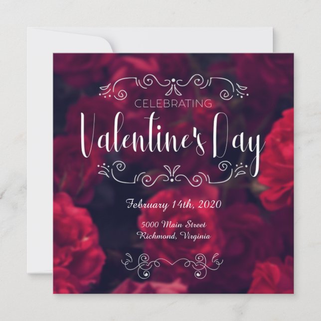 Invitación a la celebración del el día de San Vale (Anverso)